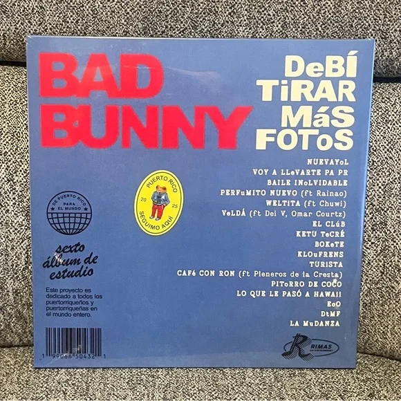 Bad Bunny Vinyl DeBi TiRAR MaS FOToS - Picture 2 of 2